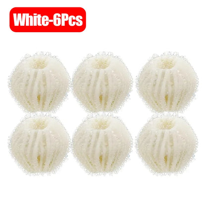 Reusable Pet Hair Filter Balls - Washing Machine Lint Remover Floating Balls for Dog & Cat Hair Catcher