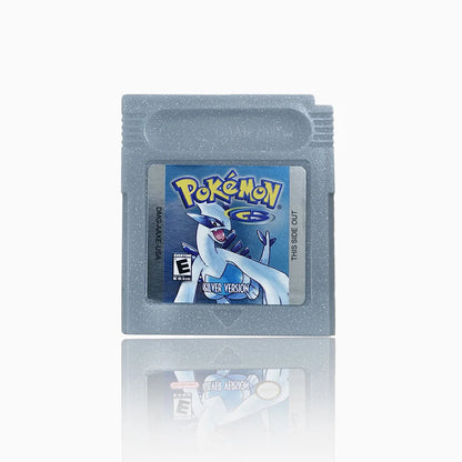 Pokémon GBC 16-Bit Game Cartridges – Red, Blue, Crystal, Gold, Silver, Green & Yellow for Game Boy Color