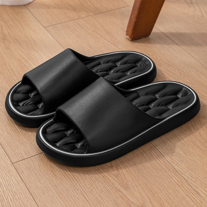 Men’s Summer Cloud Slippers – Soft Non-Slip Sole Sandals for Home, Beach, Indoor & Outdoor Casual Wear