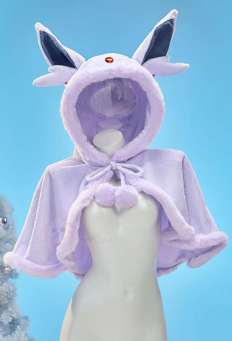 Anime Vaporeon Umbreon Sylveon Cosplay Costume - Sexy Cloak Dress Outfit for Women, Halloween & Christmas