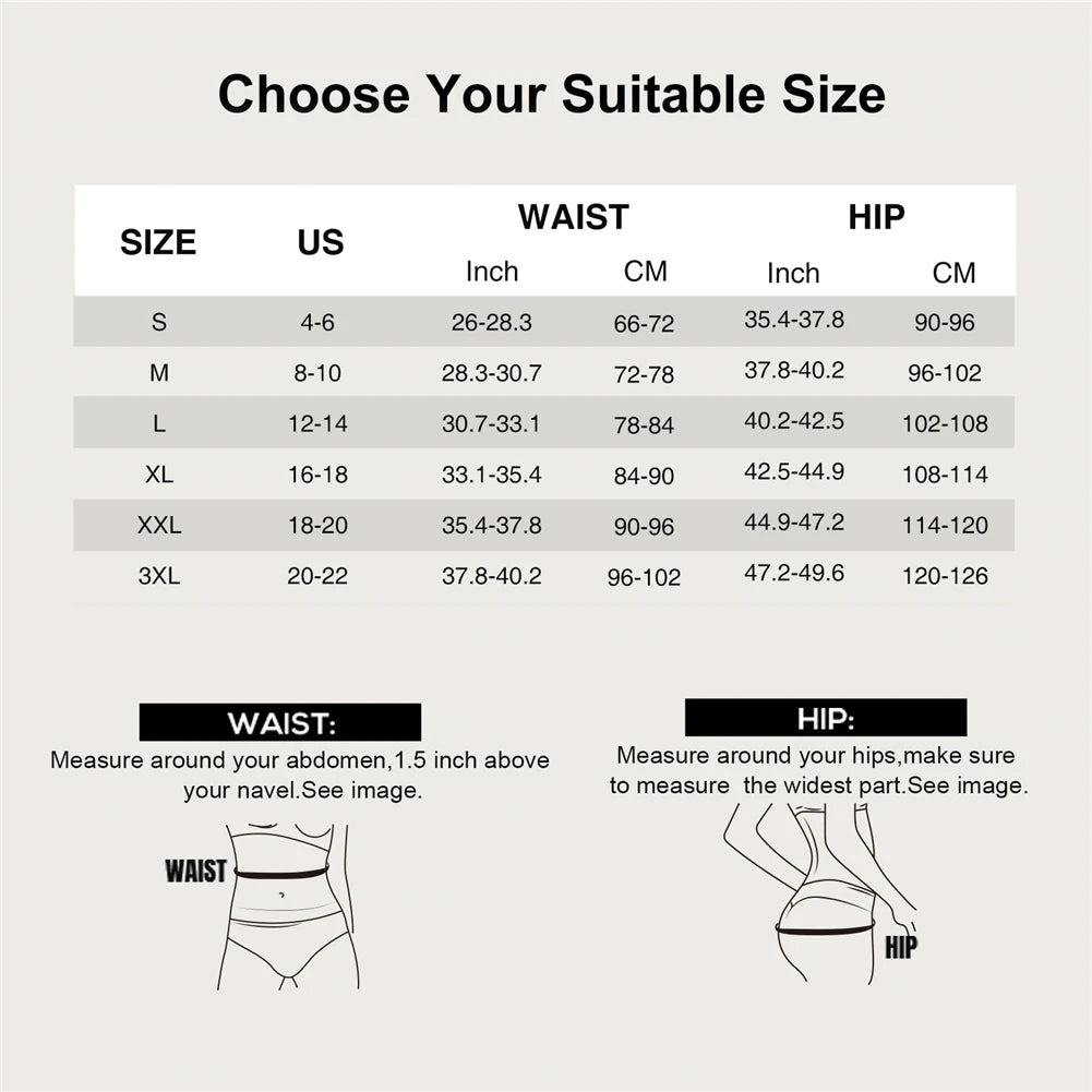 Women's High Waist Slimming Corset - Body Shaper Panties, BBL Shorts, Fitness Waist Trainer and Butt Lifter Shapewear
