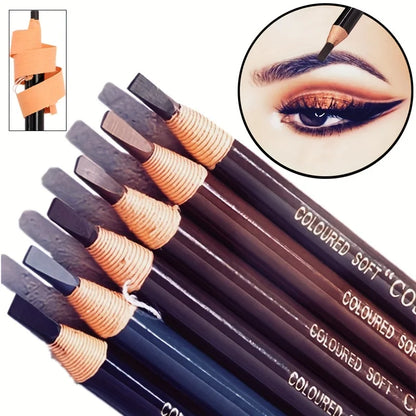 Tear-Off Pull Line Eyebrow Pencil – No Sharpening, Natural Color, Sweat & Smudge Proof Eyebrow Pencil