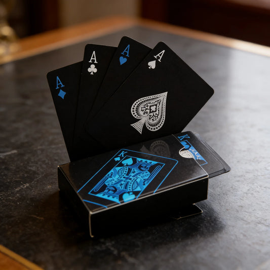Waterproof PVC Playing Cards Deck - Classic Poker Game Cards for Kids & Adults with Premium Design