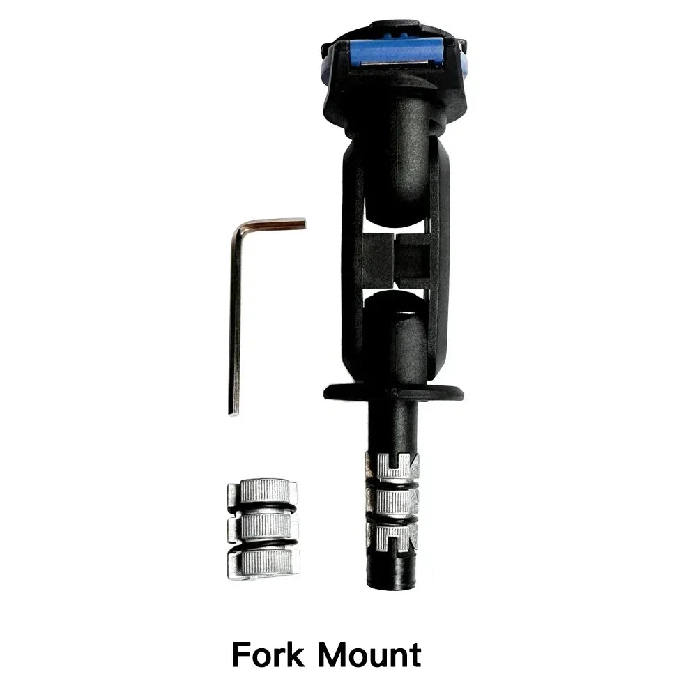 Motorcycle Fork Mount Phone Holder – PRO Adjustable Phone Mount for Bikes