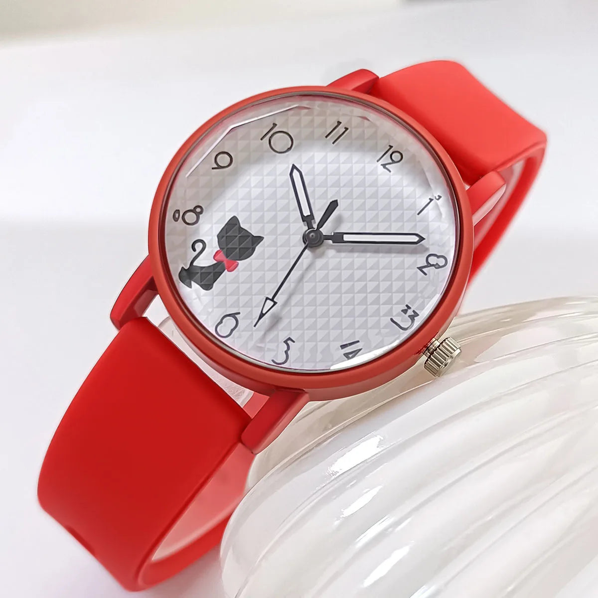 Women’s Casual Quartz Watch – Silicone Strap Wristwatch Gift for Ladies