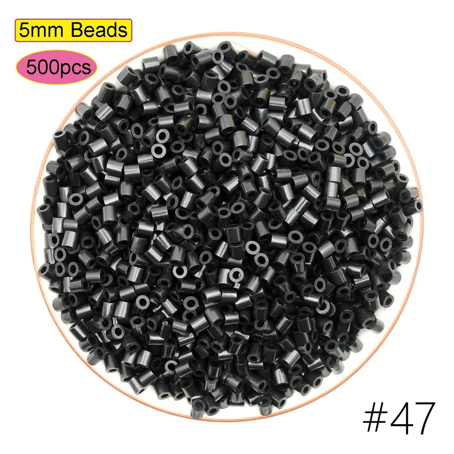 5mm Fuse Beads for Kids – Animal & Creative DIY Perler Hama Beads, Educational Pixel Puzzle, Iron Pegboard Mosaic Pattern Toy