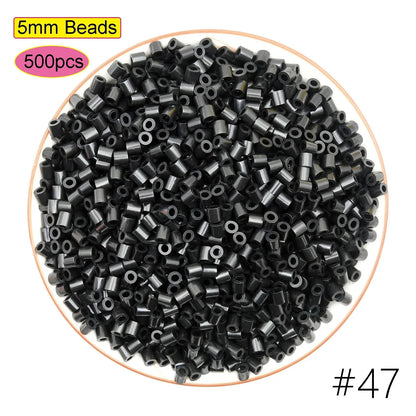 5mm Fuse Beads for Kids – Animal & Creative DIY Perler Hama Beads, Educational Pixel Puzzle, Iron Pegboard Mosaic Pattern Toy