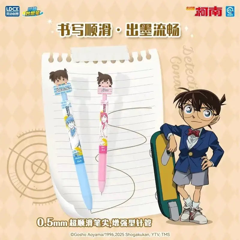 Detective Conan Mini Gel Pen - Kaito Kid Anime Blind Box Pen for School & Office
