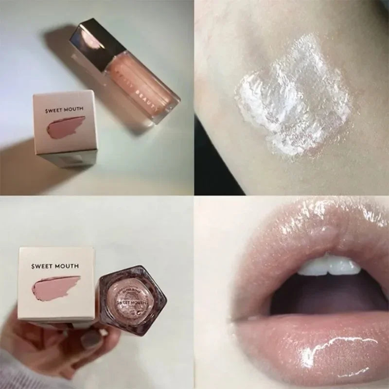 Fenty Beauty Lip Glaze – Moisturizing Glitter Lip Plumper Liquid Lipstick for Women & Beginners