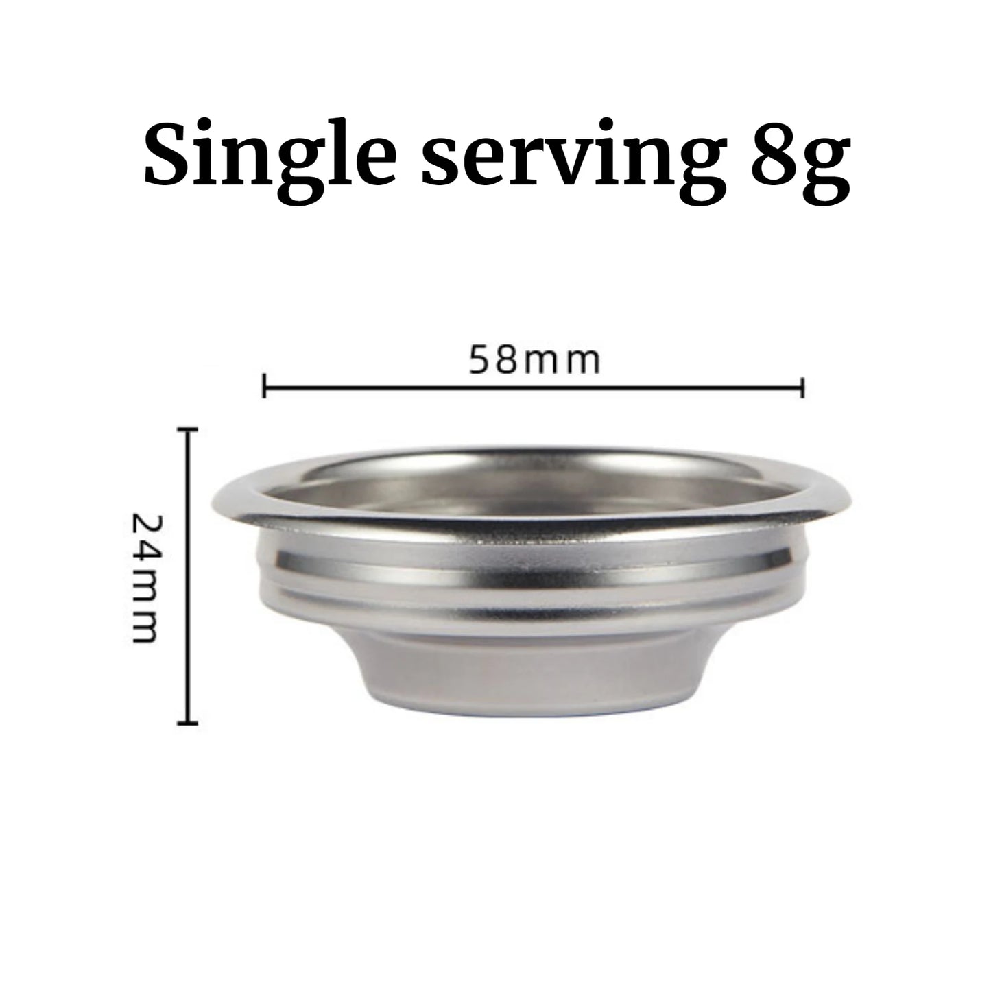 Stainless Steel Espresso Coffee Tamper & Distributor – Powder Leveler with WDT Stirring Tool for Barista & Café Accessories