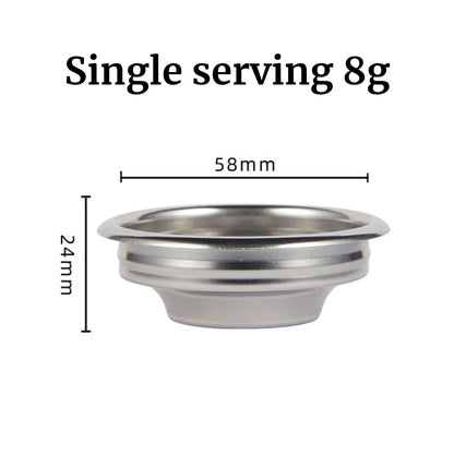 Stainless Steel Espresso Coffee Tamper & Distributor – Powder Leveler with WDT Stirring Tool for Barista & Café Accessories