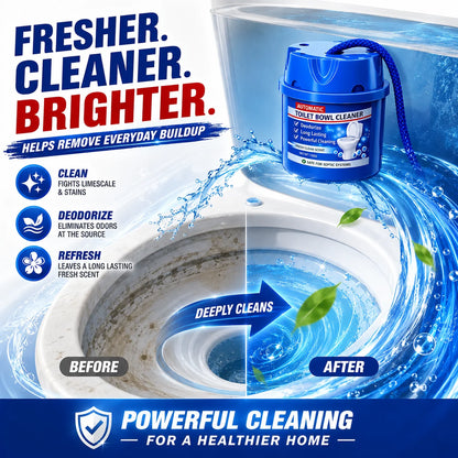 Toilet Cleaning Foam - Bathroom Toilet Cleaner and Deodorizer for Odor Removal and Long-Lasting Freshness