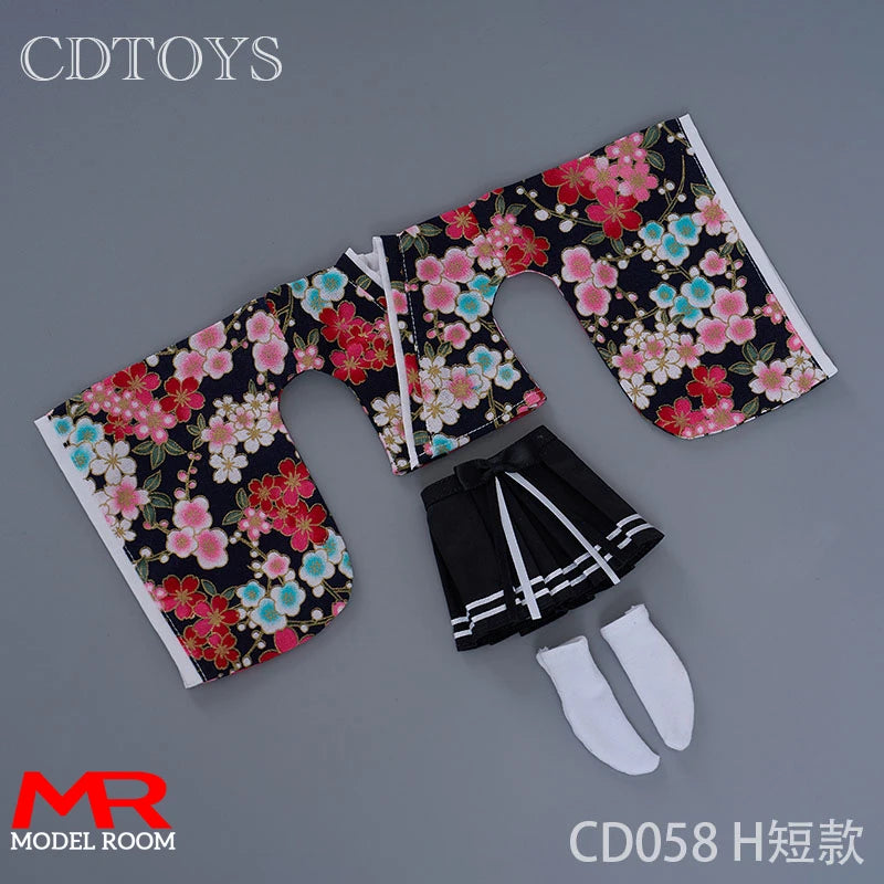 CDToys CD058 1/6 Scale Female Witch Kimono Costume – Doll Clothes for 12" Soldier Action Figures