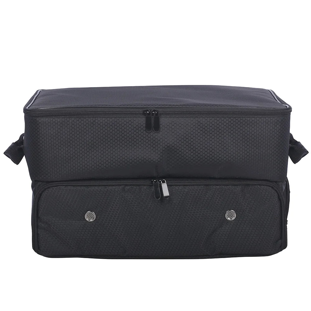 Golf Trunk Organizer – Waterproof Car Bag with Large Storage Box for Shoes, Balls, Tees, Clothes, Gloves & Accessories