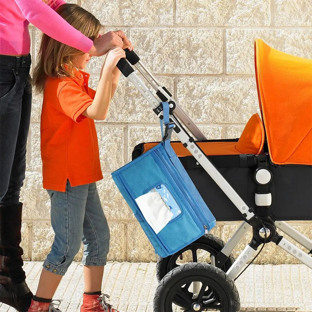 Portable Baby Diaper Changing Pad – Waterproof Travel Station with Pockets | Ideal Baby Gift