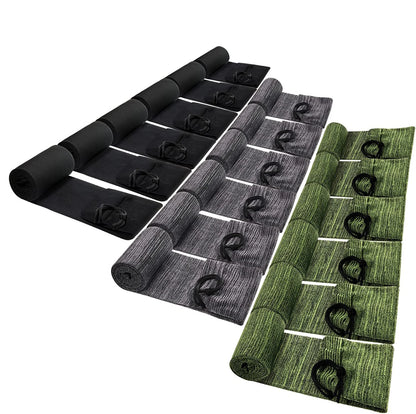 18Pcs Tactical Elastic Storage Socks – 55 Inch Dustproof Knitted Gun Sleeve Organizer Carrying Bag Set for Hunting Accessories