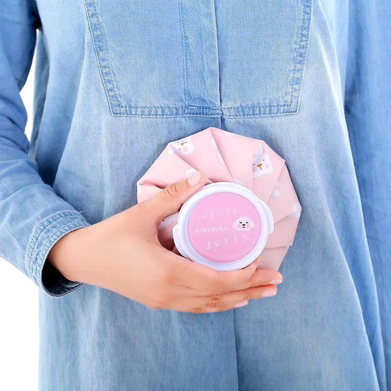 Adorable Cartoon Multi-Purpose Therapy Bag: Home Ice & Heat Pack for Students - Versatile Cold & Hot Compress Solution!