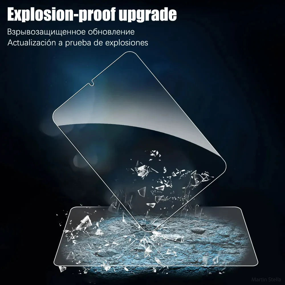 Tempered Glass Screen Protector for Samsung Galaxy Tab – Fits S6 Lite, S7 FE, S8/S8+, S9/S9 FE, S9+, S10, S11, A8, A9 Plus, 12.4" Tablets