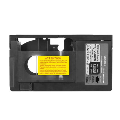 Classic VHS-C Tape Adapter - Vintage VHS Cassette Converter Box for VHS to VHS-C Video Tape Conversion