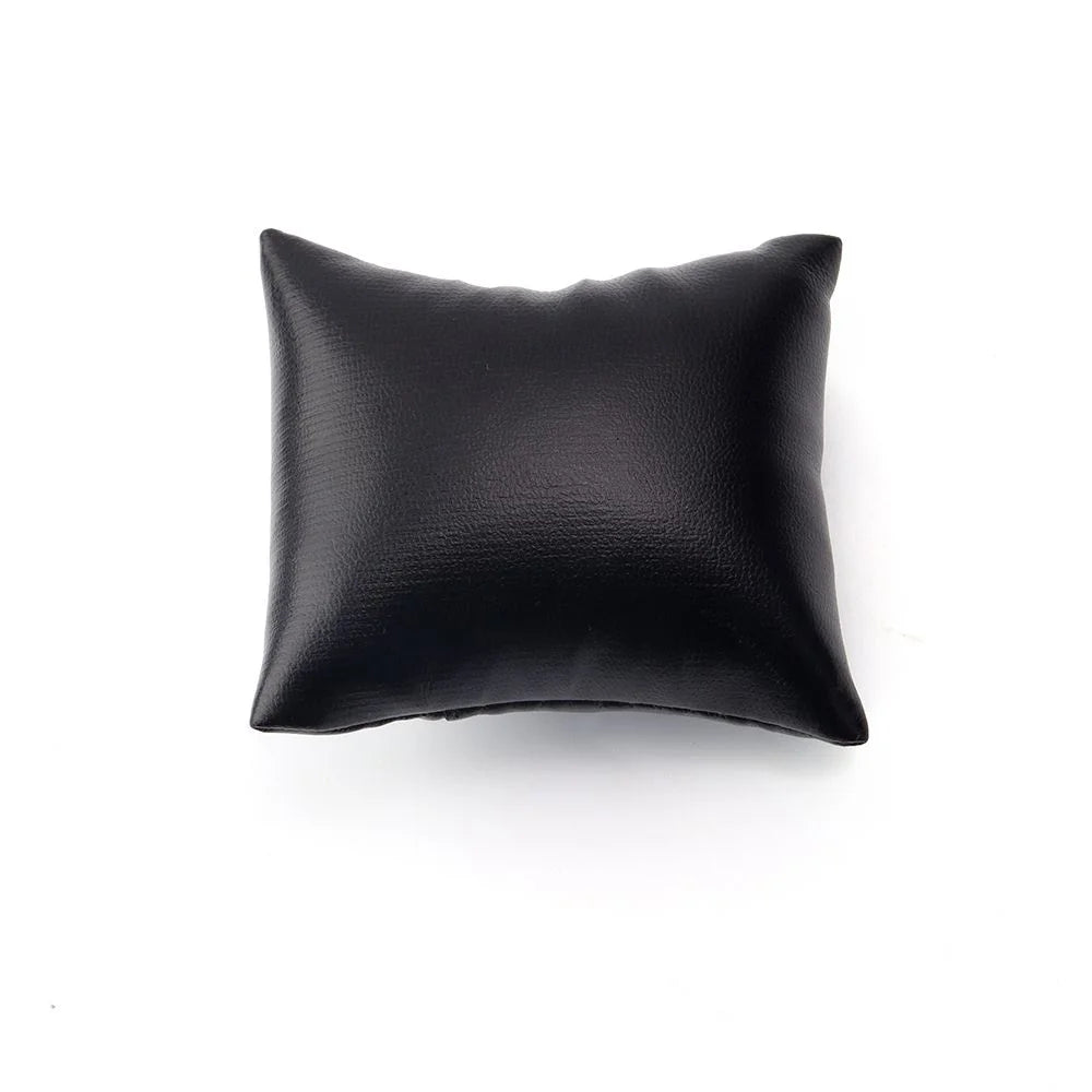 Velvet PU Leather Jewelry Pillow - Bracelet Watch Display Cushion Holder Organizer and Photography Prop