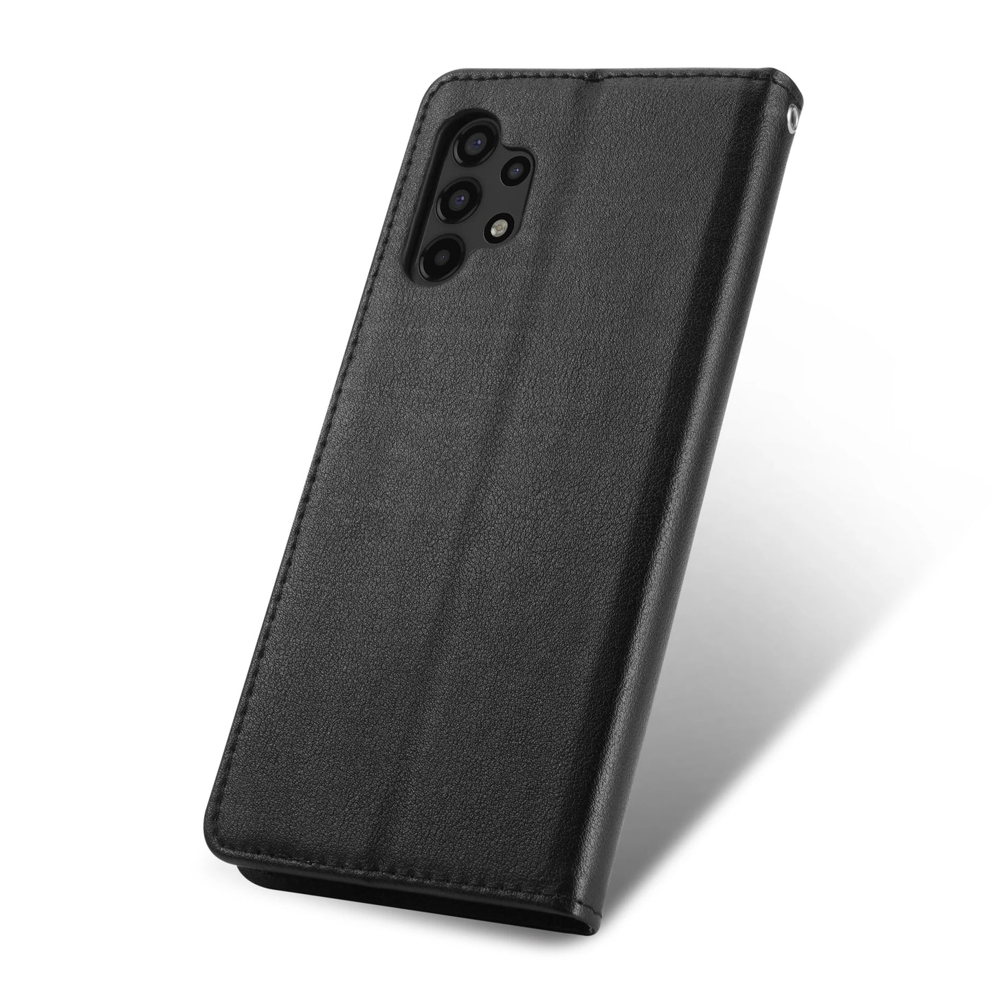Luxury PU Leather Flip Wallet Case for Xiaomi Redmi & POCO Phones – Magnetic Protective Cover with Card Slots & Stand Function