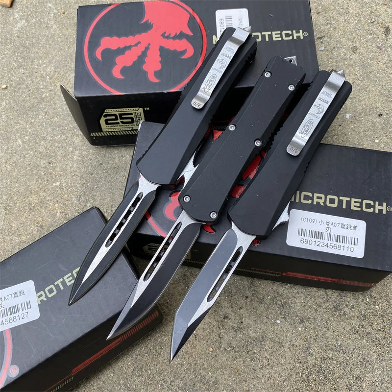 A07 Folding Knife — Zinc Alloy Handle, 440C Blade, Multi-Purpose Outdoor Knife for Wilderness, Adventure & Gifts for Men