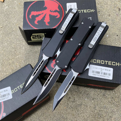 A07 Folding Knife — Zinc Alloy Handle, 440C Blade, Multi-Purpose Outdoor Knife for Wilderness, Adventure & Gifts for Men