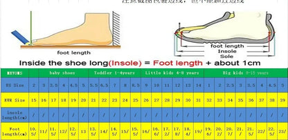 New Kids Fashion Sneakers – Breathable, Soft Bottom Casual Running Shoes for Boys & Girls