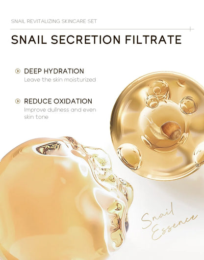 3pcs LAIKOU Vitamin C 24K Golden Sakura Skincare Set – Moisturizing Face Cream, Serum & Eye Cream