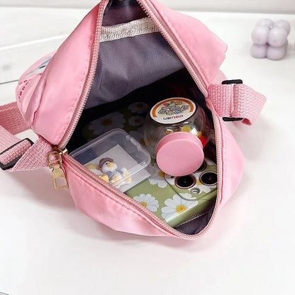 MINISO Disney 2024 Princess Series Crossbody Bag – "Frozen 2" Elsa & Sophia Cartoon Shoulder Bag, Girls Casual Fashion Handbag