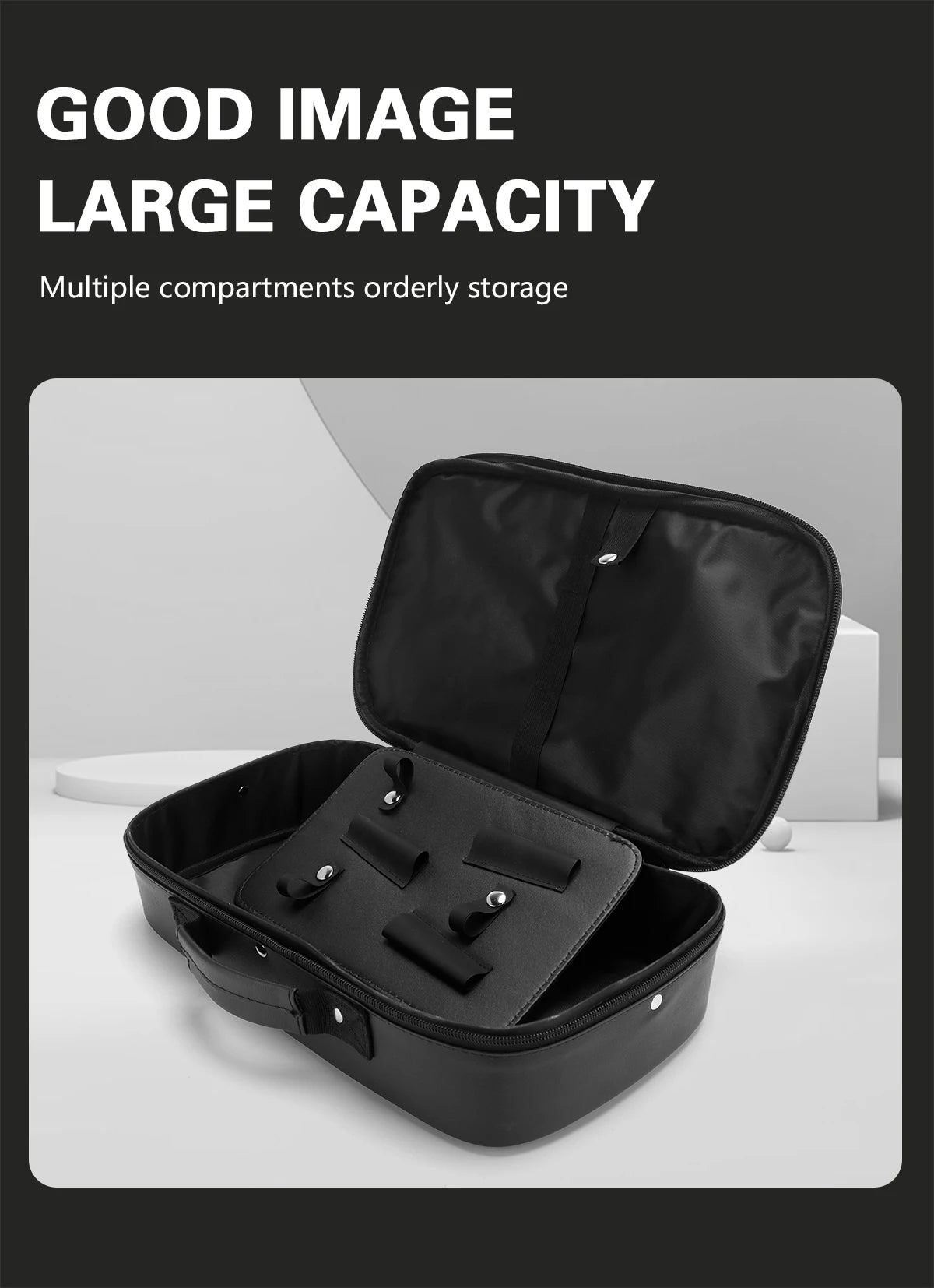 Salon Barber Tool Storage Bag — Portable Scissor & Makeup Case for Beauty and Hair Product Organization