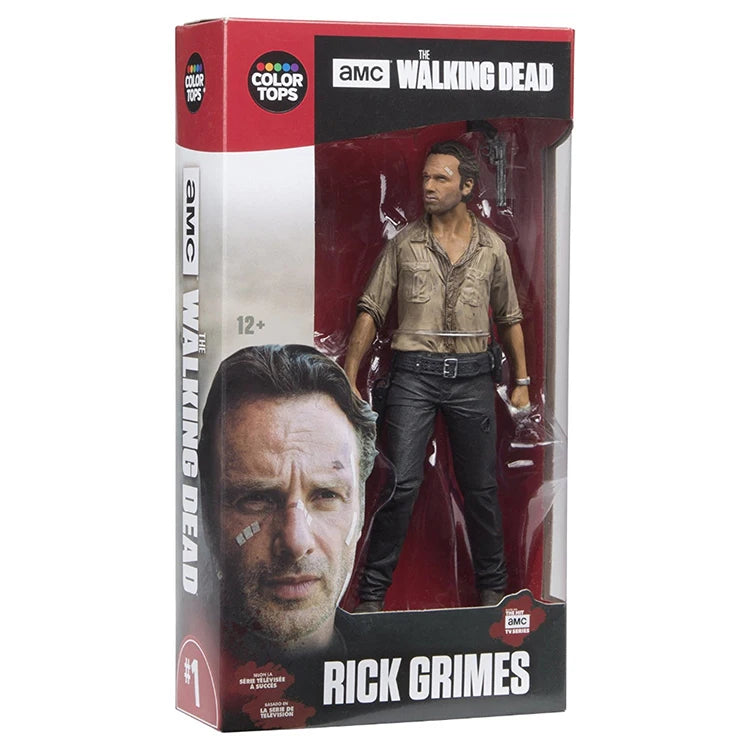 The Walking Dead Action Figures - Rick, Daryl & Negan PVC Collectible Model Toys