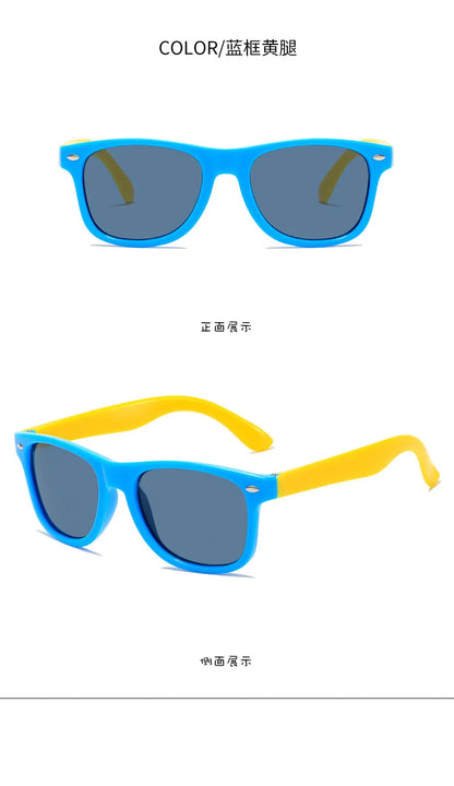 Children’s Colorful Sunglasses – UV Resistant Summer Shades for Boys & Girls