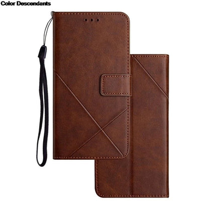 Flip Leather Wallet Case for Redmi Note & Redmi Series (Note 13–9, 4G/5G) – Card Holder Stand Book Cover