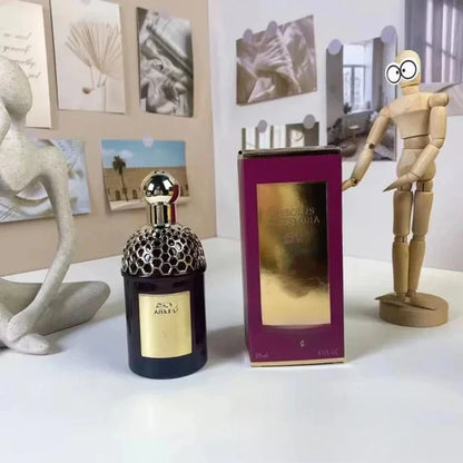 125ml Women's Rose & Sandalwood Perfume — Long-Lasting Floral Fragrance with Leather Notes, Pheromone Cologne for Men