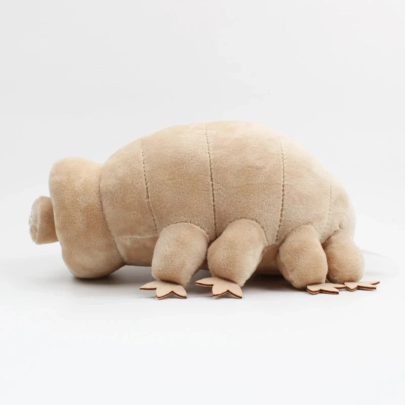 25cm Water Bear (Tardigrade) Plush Toy – Soft Stuffed Animal, Educational Doll for Kids & Baby Birthday Gift