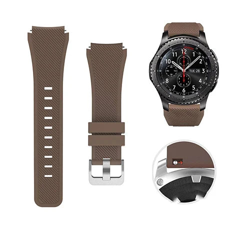 22mm Silicone Watch Strap for CMF Watch Series - Replacement Sport Band for CMF Watch 3 Pro, Watch Pro 2 and Compatible Models