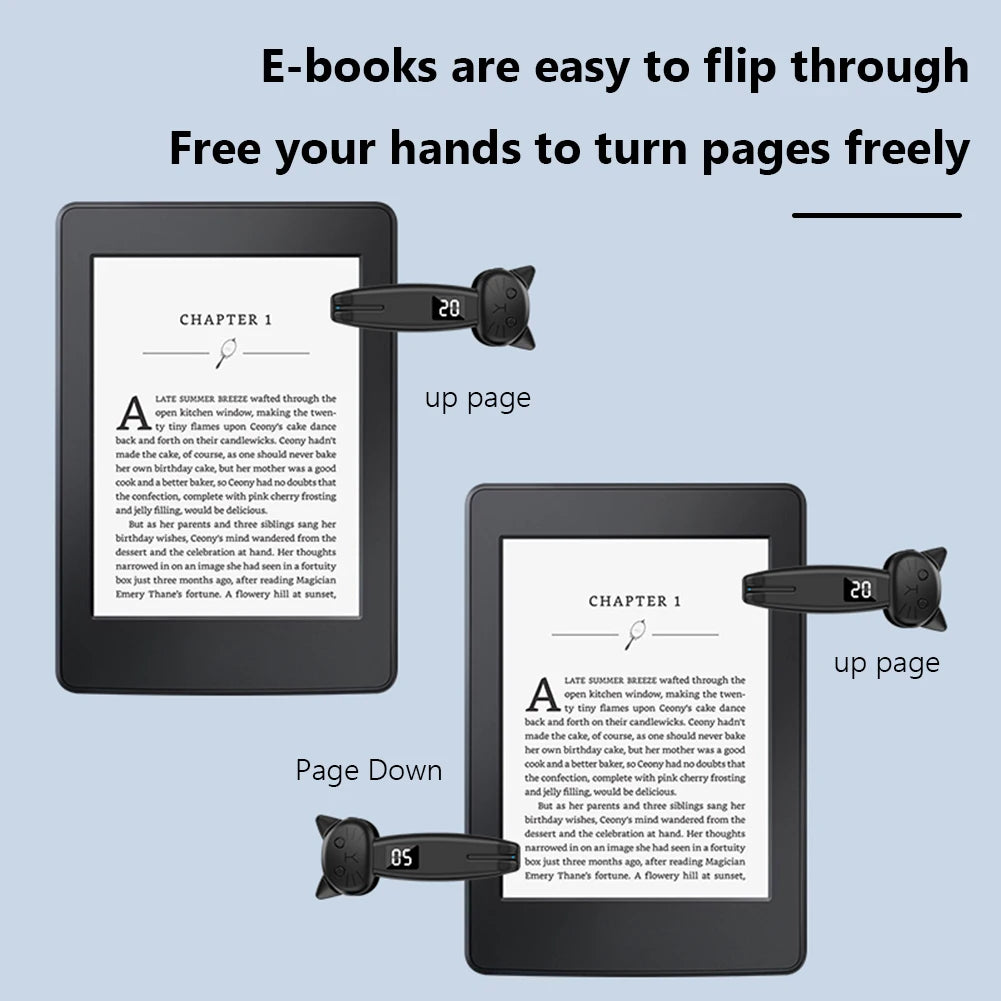 Bluetooth Screen Auto Clicker for Kindle Paperwhite - Automatic Page Turner and Simulated Finger Clicker Remote Control for TikTok