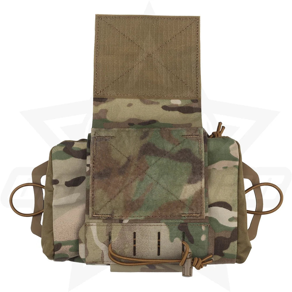OphidianTac Outdoor First Aid Bag – Rapid Deployment Medium IFAK MOLLE Medical Pouch for Hunting Vest Accessories