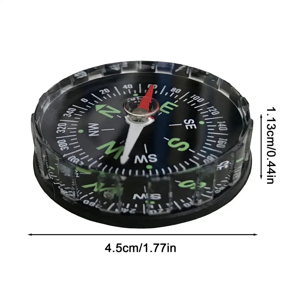 Waterproof Sighting Compass - Multifunctional Navigation Compass for Camping, Hiking, Boating & Outdoor Survival