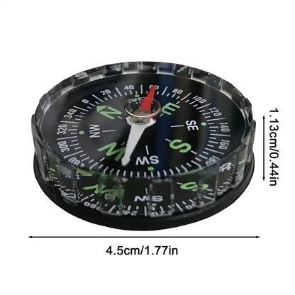 Waterproof Sighting Compass - Multifunctional Navigation Compass for Camping, Hiking, Boating & Outdoor Survival