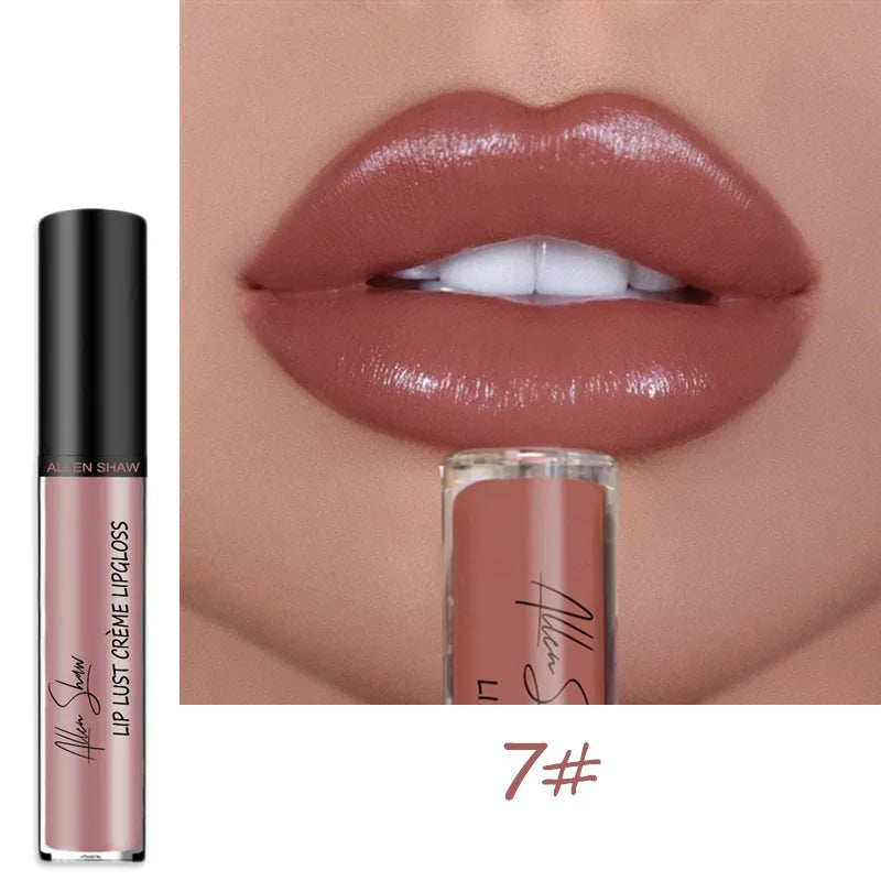 12-Color Waterproof Long-Lasting Lipstick Set – Sexy, Moisturizing Vivid Lip Gloss for Women Makeup
