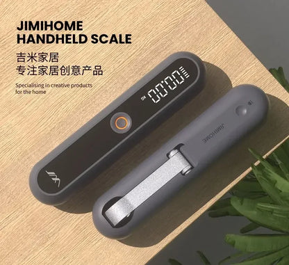 JIMIHOME LCD Digital Electronic Scale - Rechargeable Portable Food & Luggage Scale, Travel Suitcase Balance Weight Scale