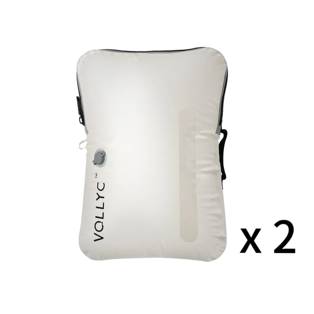 FLEXTAIL x VOLLYC EZYPACK 25L Vacuum Storage Bag – Reusable Travel Compression Bag for Clothes, Backpack & Luggage (85% Space Saving)