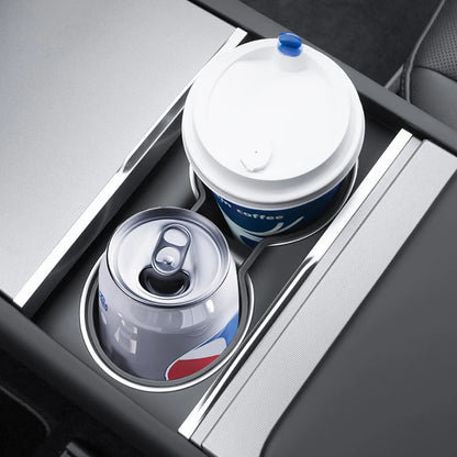 Center Console Cup Holder – Water Bottle Holder for Tesla Model Y (2025–2026) & Model 3 Highland