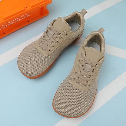 Men's Minimalist Barefoot Sneakers - Unisex Zero Drop Wide Sole Casual Shoes For Natural Comfort & Relaxation