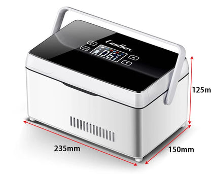 20400mAh Portable Insulin Refrigerator – USB Rechargeable Mini Cold Box with Bag for Medicine & Constant Temperature Storage