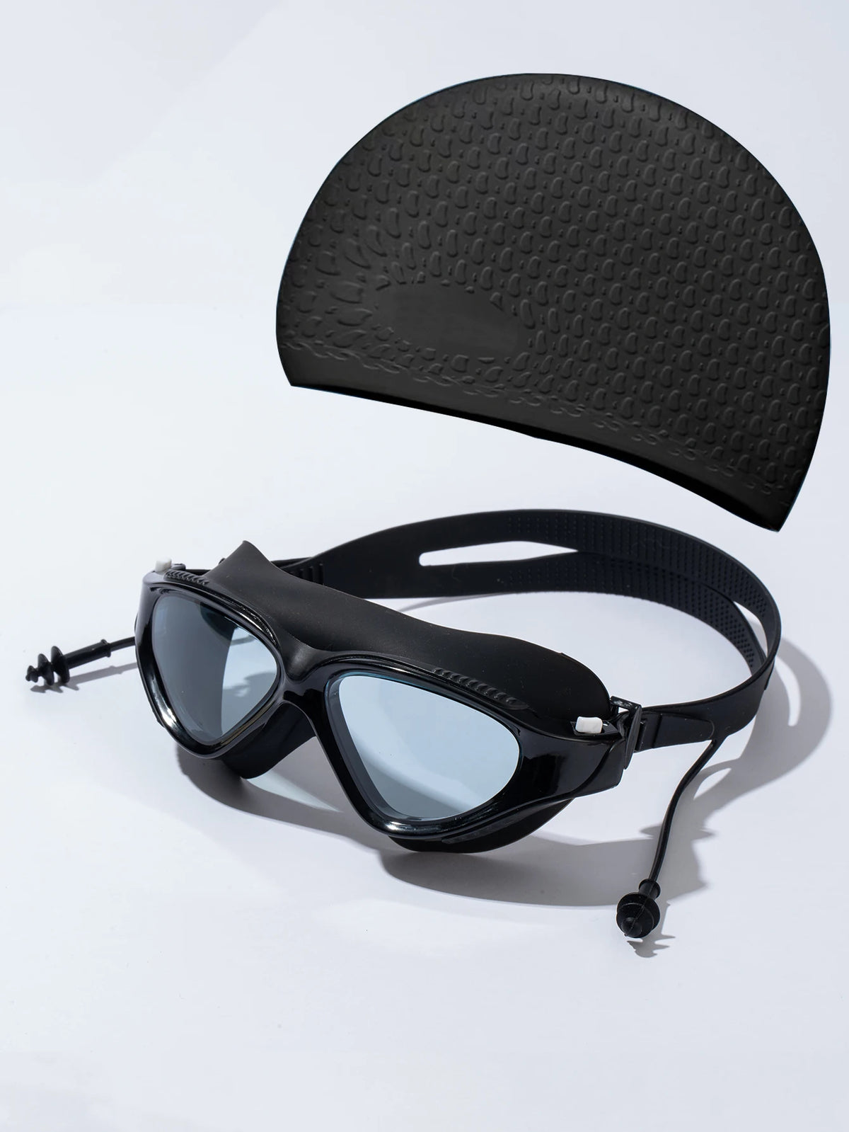 Seasprint Swimming Goggles - Anti-Fog UV Protection Waterproof Adjustable Silicone Swim Glasses