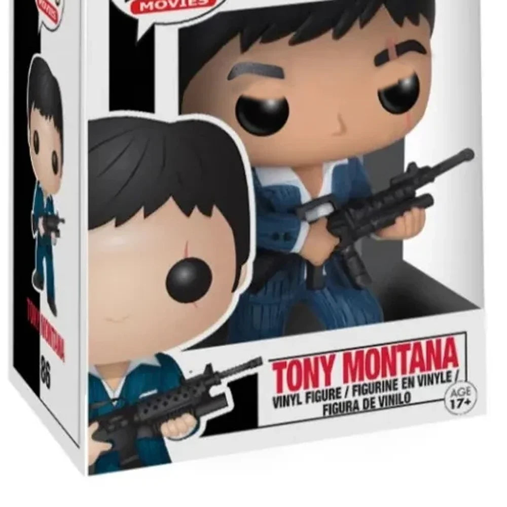 Scarface Tony Montana Action Figure - Collectible Movie Character Model Toy Display Figure
