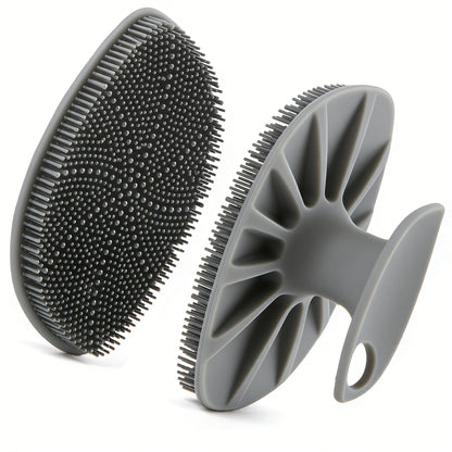 Silicone Facial Cleansing Brush – Deep Pore Cleanser & Blackhead Exfoliating Face Scrubber for Gentle Massage Skincare Tool